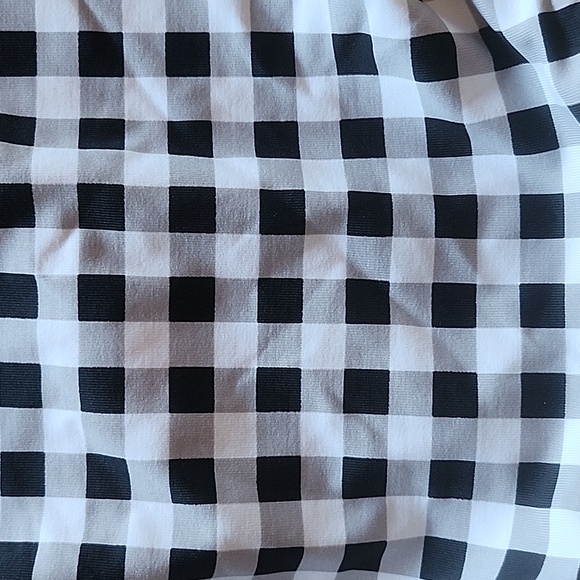 NWT Bikini Bottom White House Black Market Black & White Checked Size M - Picture 7 of 10